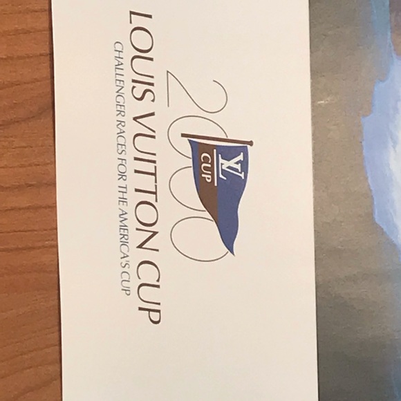 Other Louis Vuitton Cup Poster Poshmark